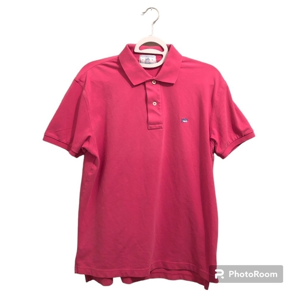 Southern Tide Mens Skipjack Polo Pink Size M
